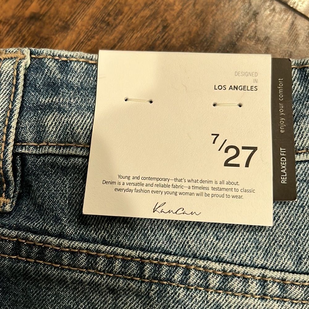 KanCan High Rise Ripped Denim Jeans - Picture 5 of 11